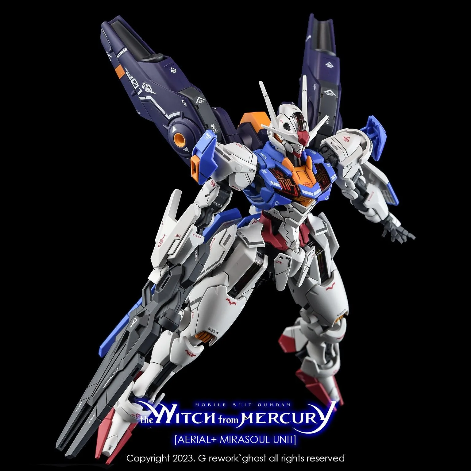 G-Rework [HG] [witch from mercury] AERIAL+ MIRASOUL UNIT - Image 8