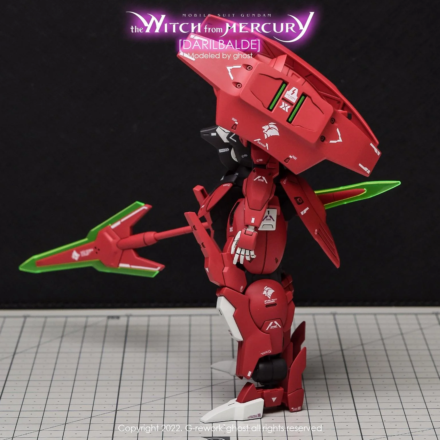 G-Rework [HG] [witch from mercury] Darilbalde (decal v2.0) - Image 10