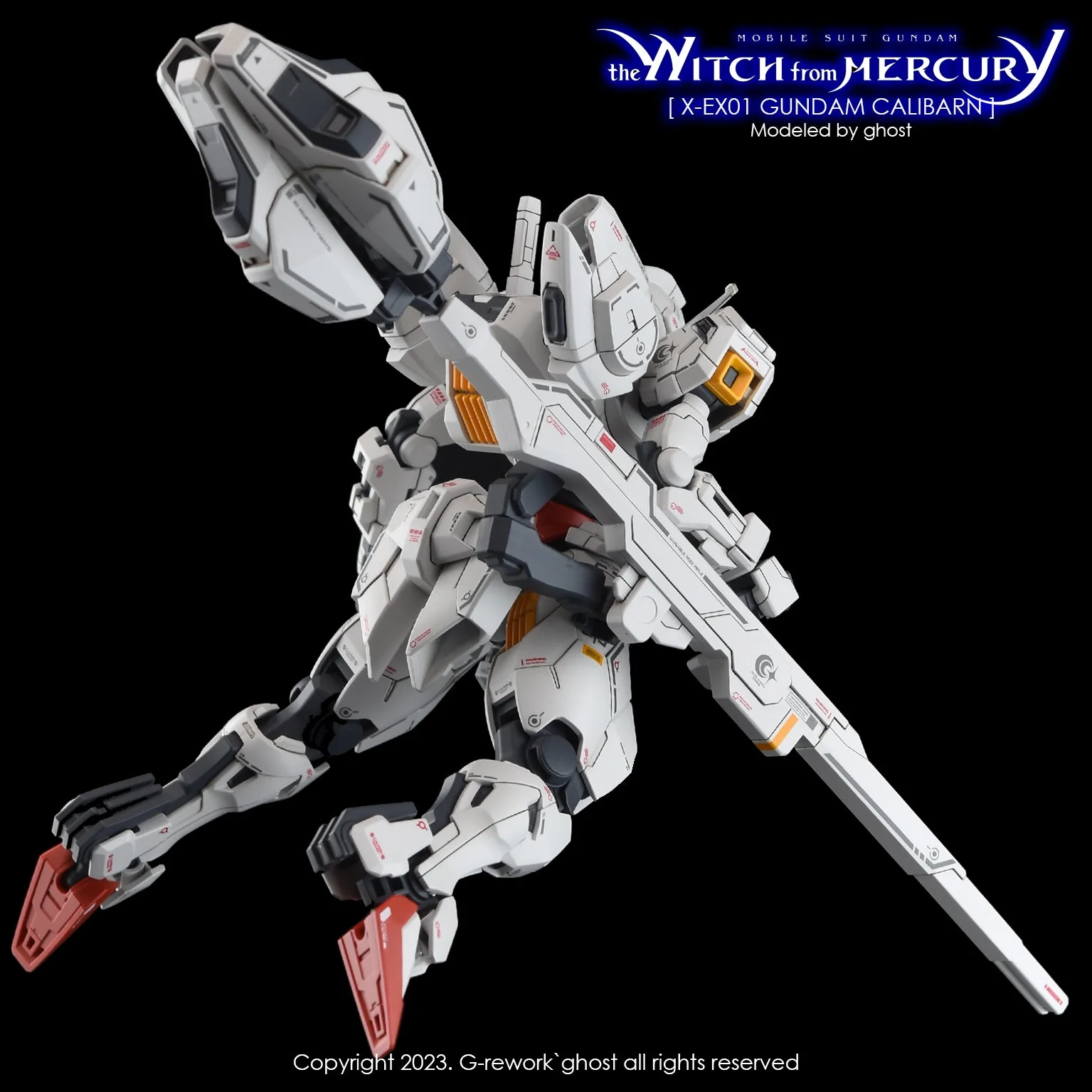 G-Rework [HG] [witch from mercury] CALIBARN - Image 10