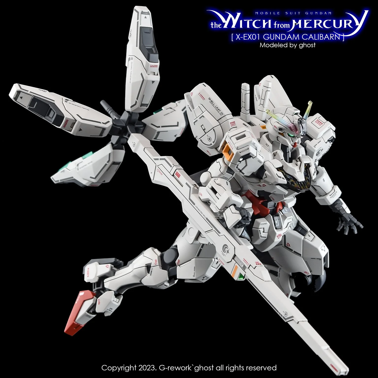 G-Rework [HG] [witch from mercury] CALIBARN - Image 11