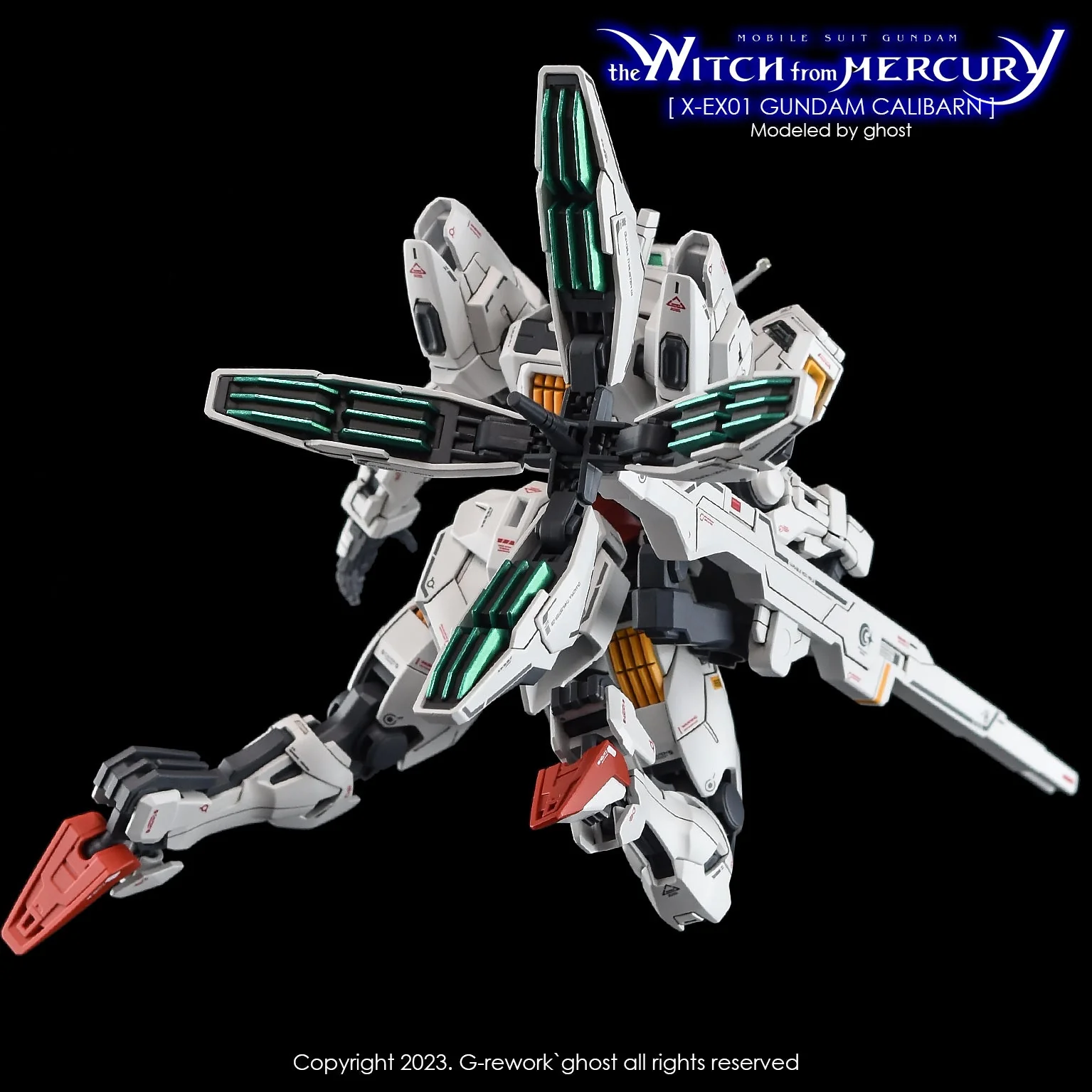 G-Rework [HG] [witch from mercury] CALIBARN - Image 12