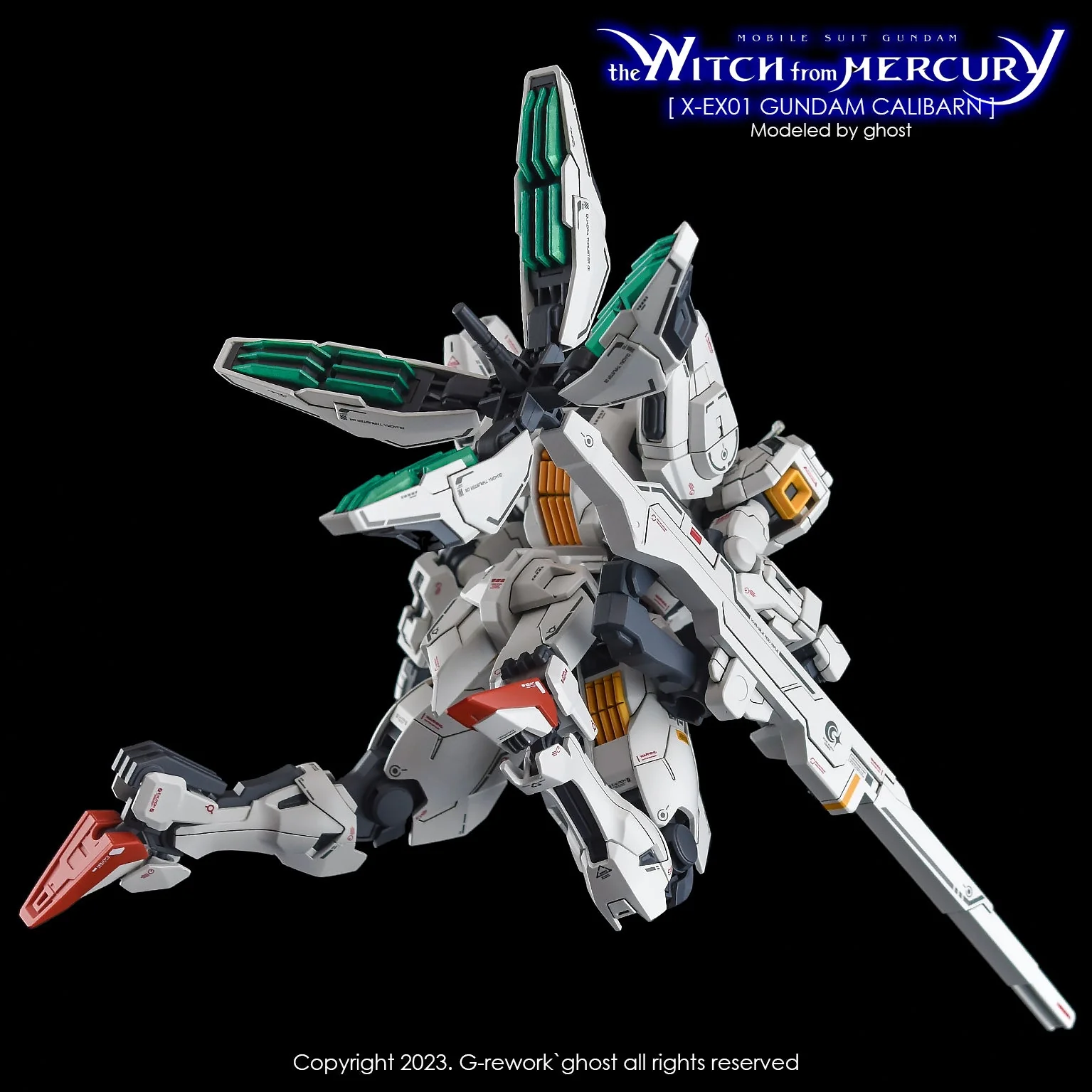 G-Rework [HG] [witch from mercury] CALIBARN - Image 13