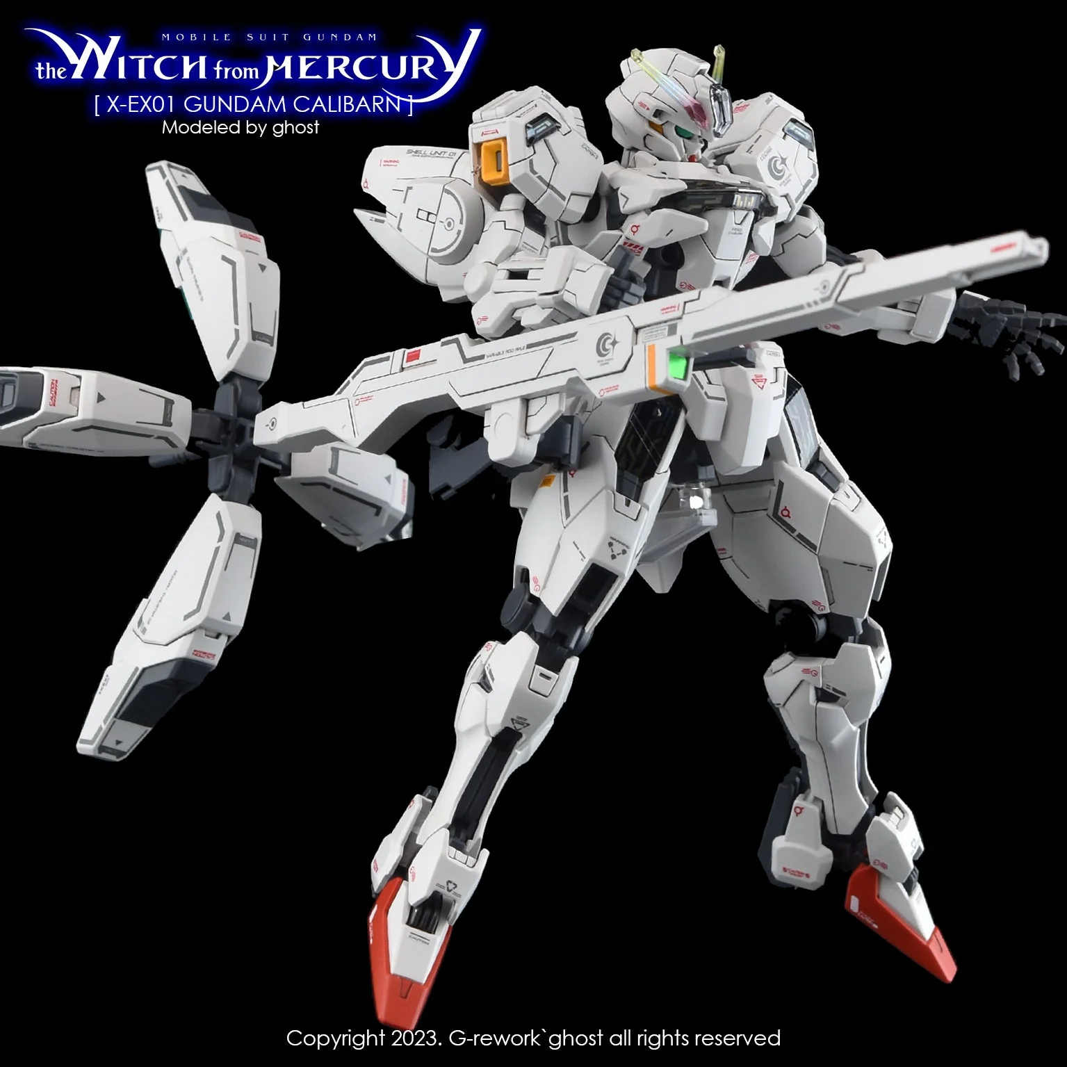 G-Rework [HG] [witch from mercury] CALIBARN - Image 15