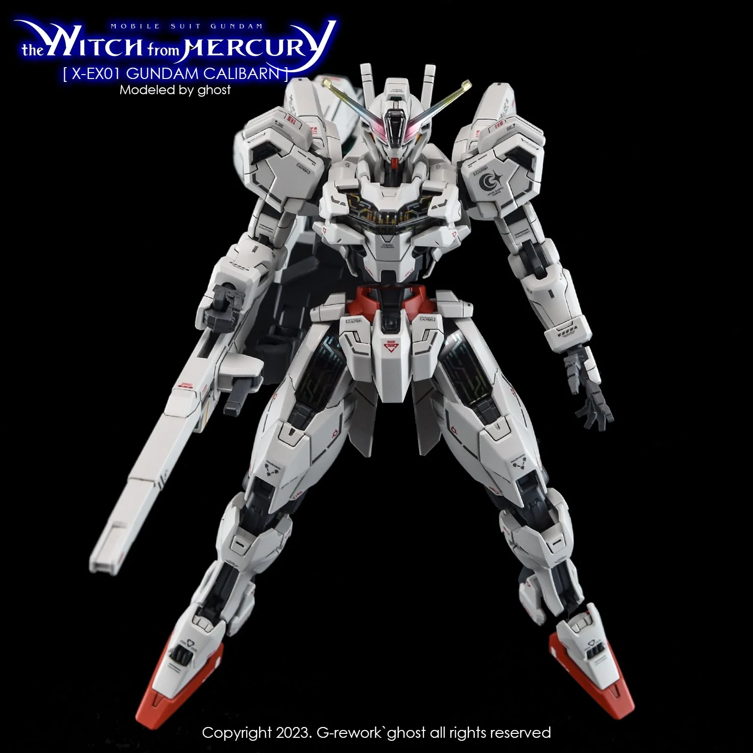 G-Rework [HG] [witch from mercury] CALIBARN - Image 6