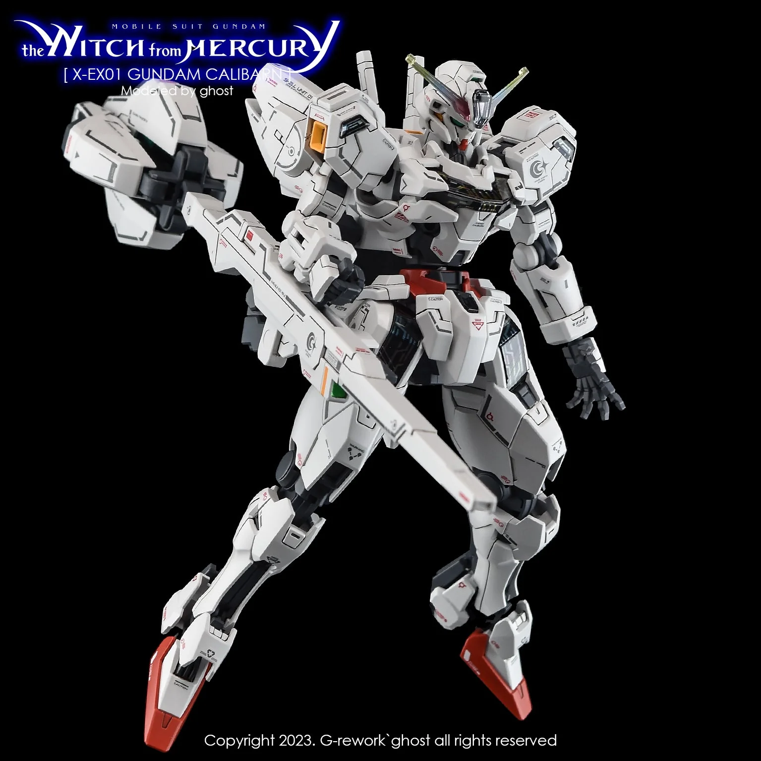 G-Rework [HG] [witch from mercury] CALIBARN - Image 7