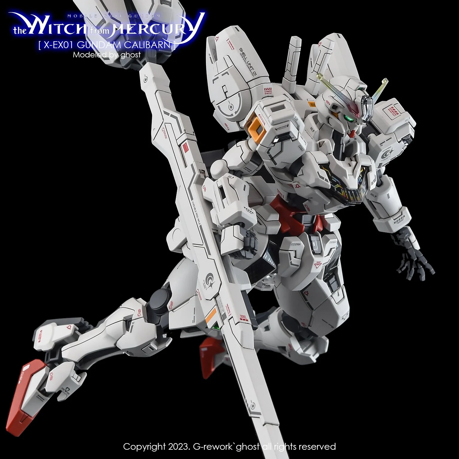 G-Rework [HG] [witch from mercury] CALIBARN - Image 9