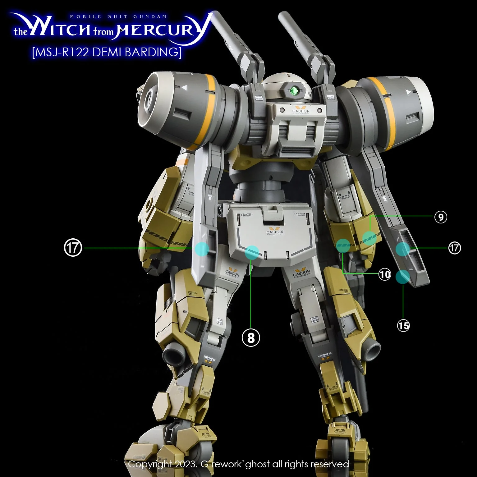 G-Rework [HG] [witch from mercury] Demi Barding (DEMI SERIES) - Image 14