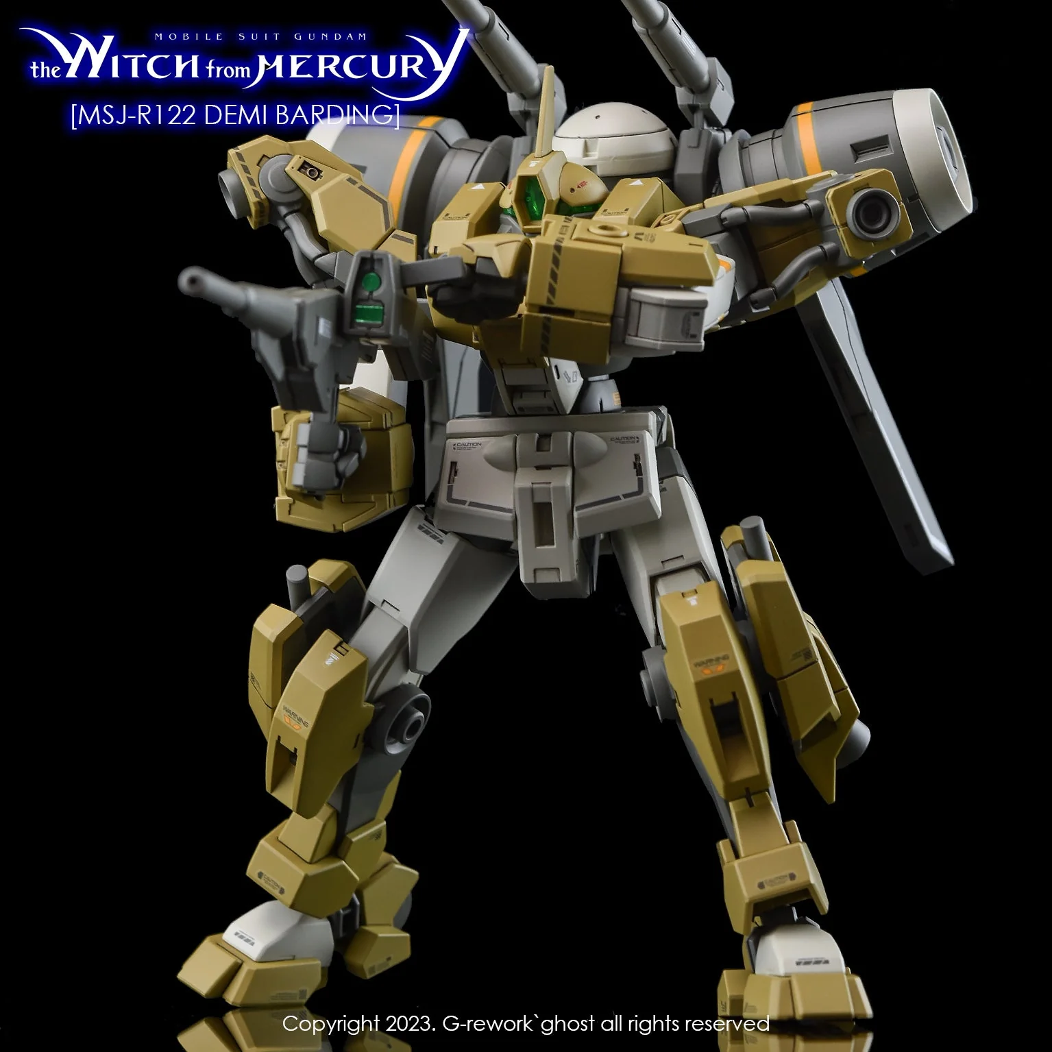 G-Rework [HG] [witch from mercury] Demi Barding (DEMI SERIES) - Image 5