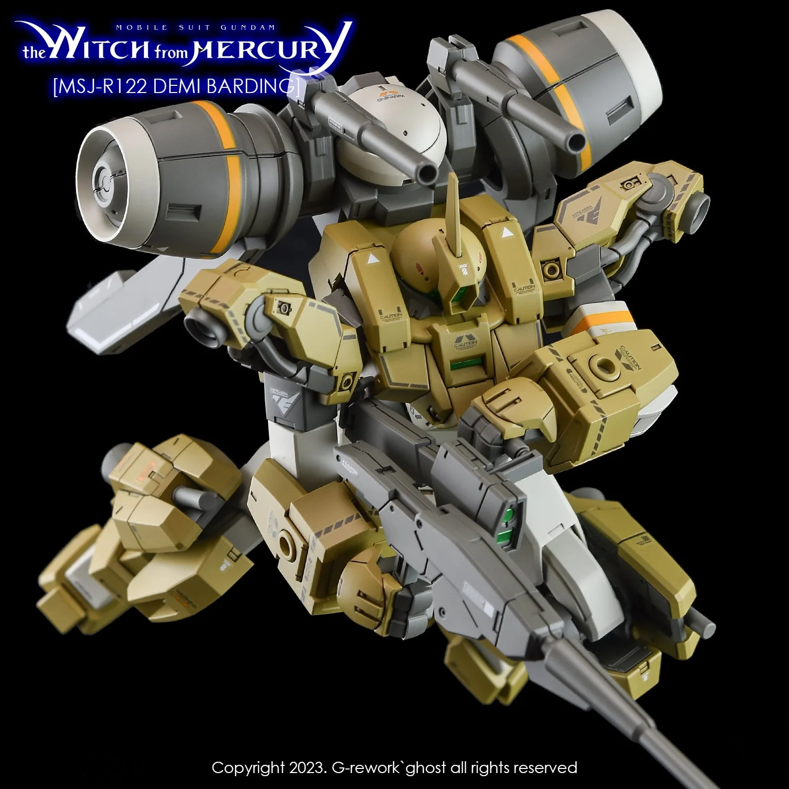G-Rework [HG] [witch from mercury] Demi Barding (DEMI SERIES) - Image 6