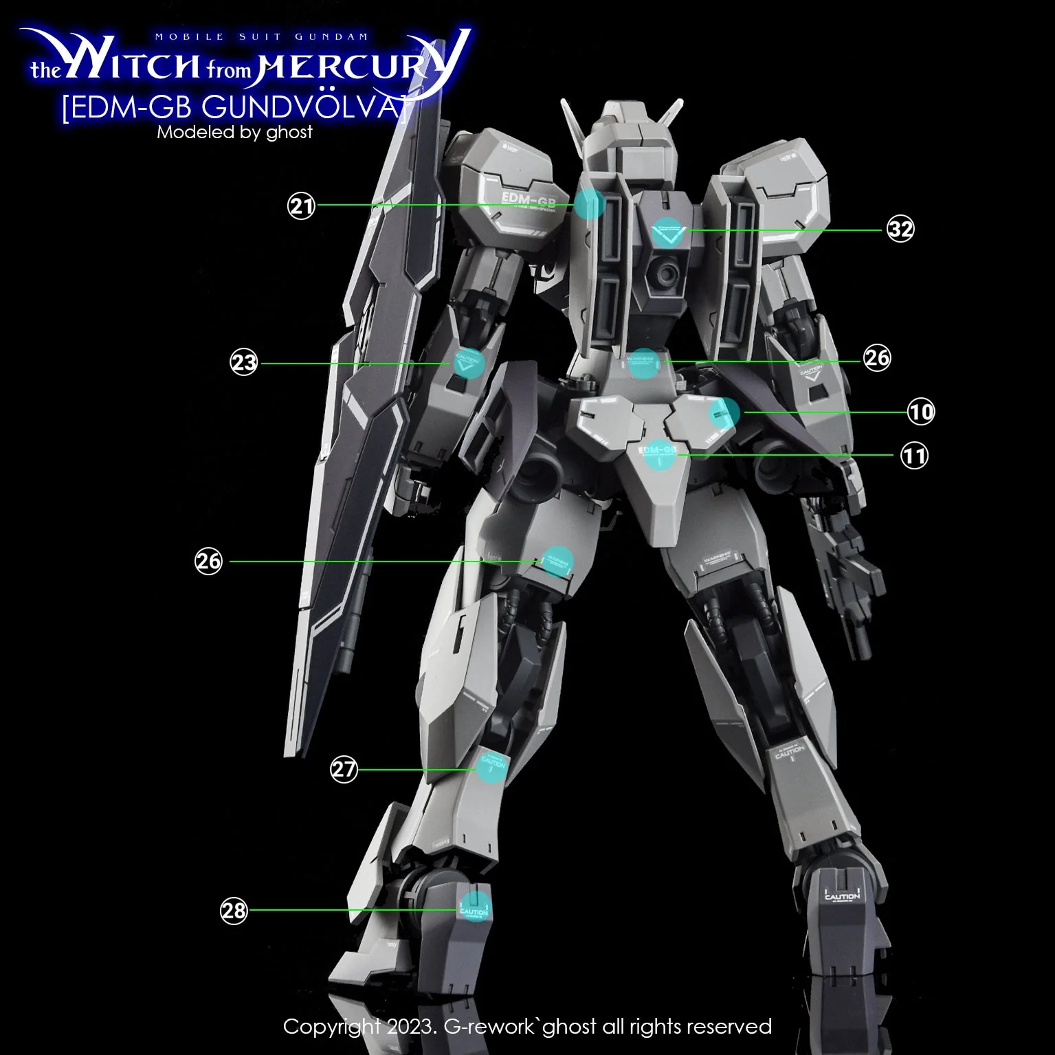 G-Rework [HG] [witch from mercury] GUNDVOLVA - Image 6