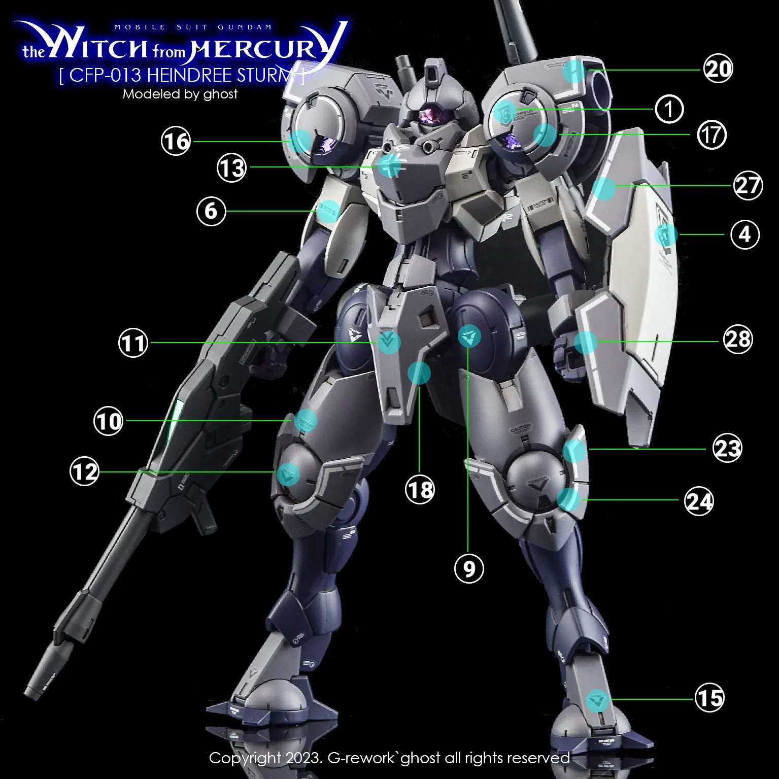 G-Rework [HG] [witch from mercury] HEINDREE STURM - Image 18