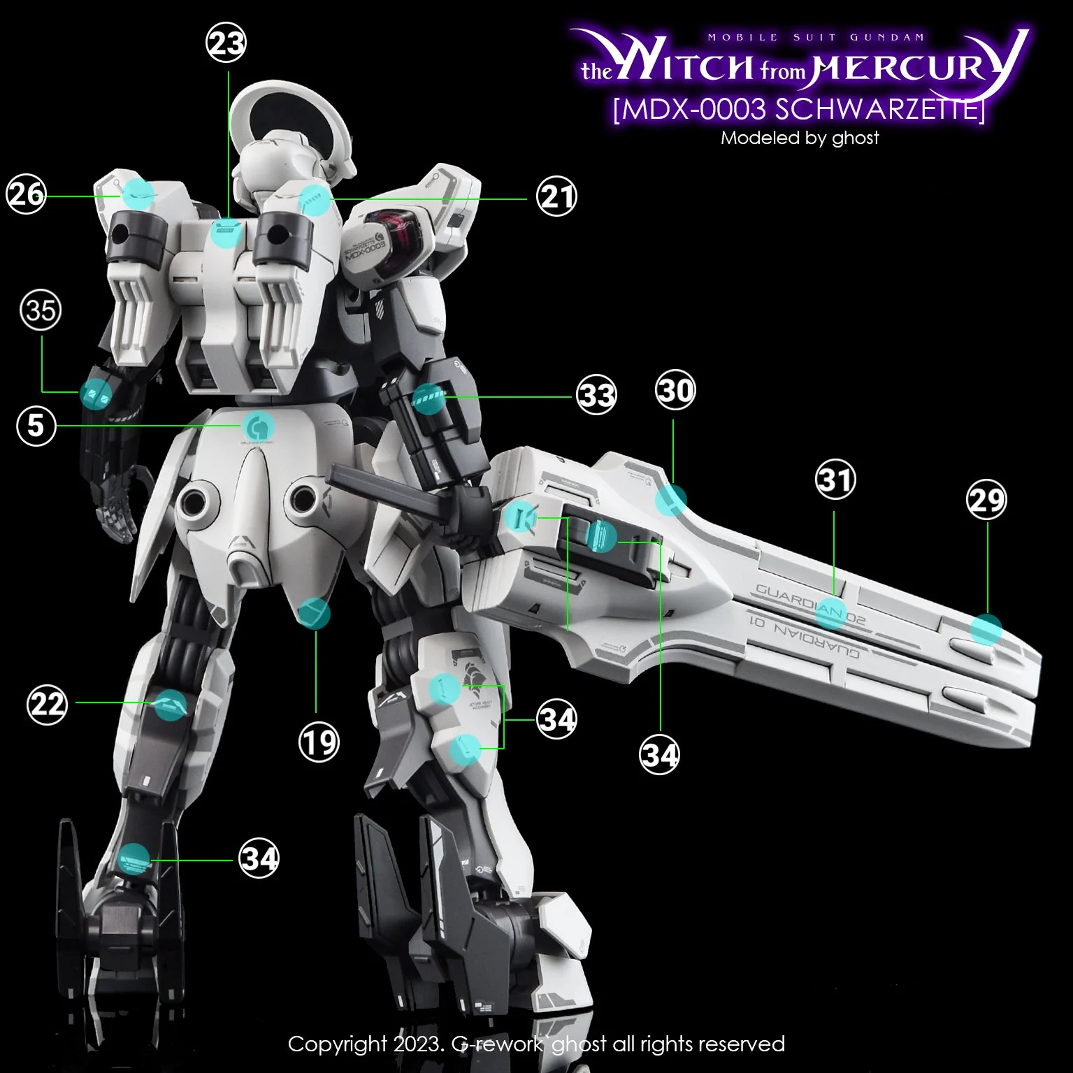 G-Rework [HG] [witch from mercury] SCHWARZETTE - Image 21