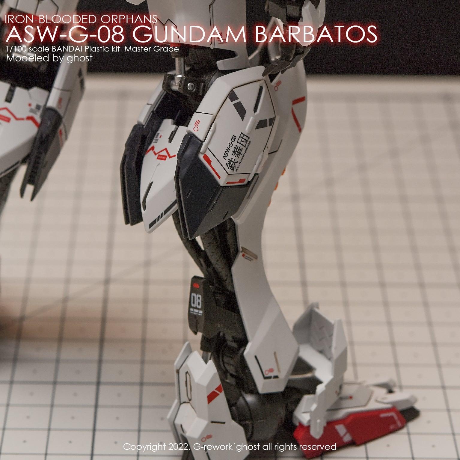 G-Rework [MG] ASW-G08 GUNDAM BARBATOS (decal v2.0) - Image 11