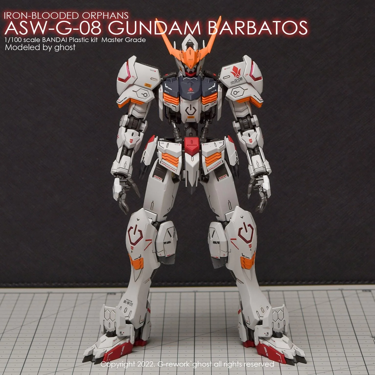 G-Rework [MG] ASW-G08 GUNDAM BARBATOS (decal v2.0) - Image 3