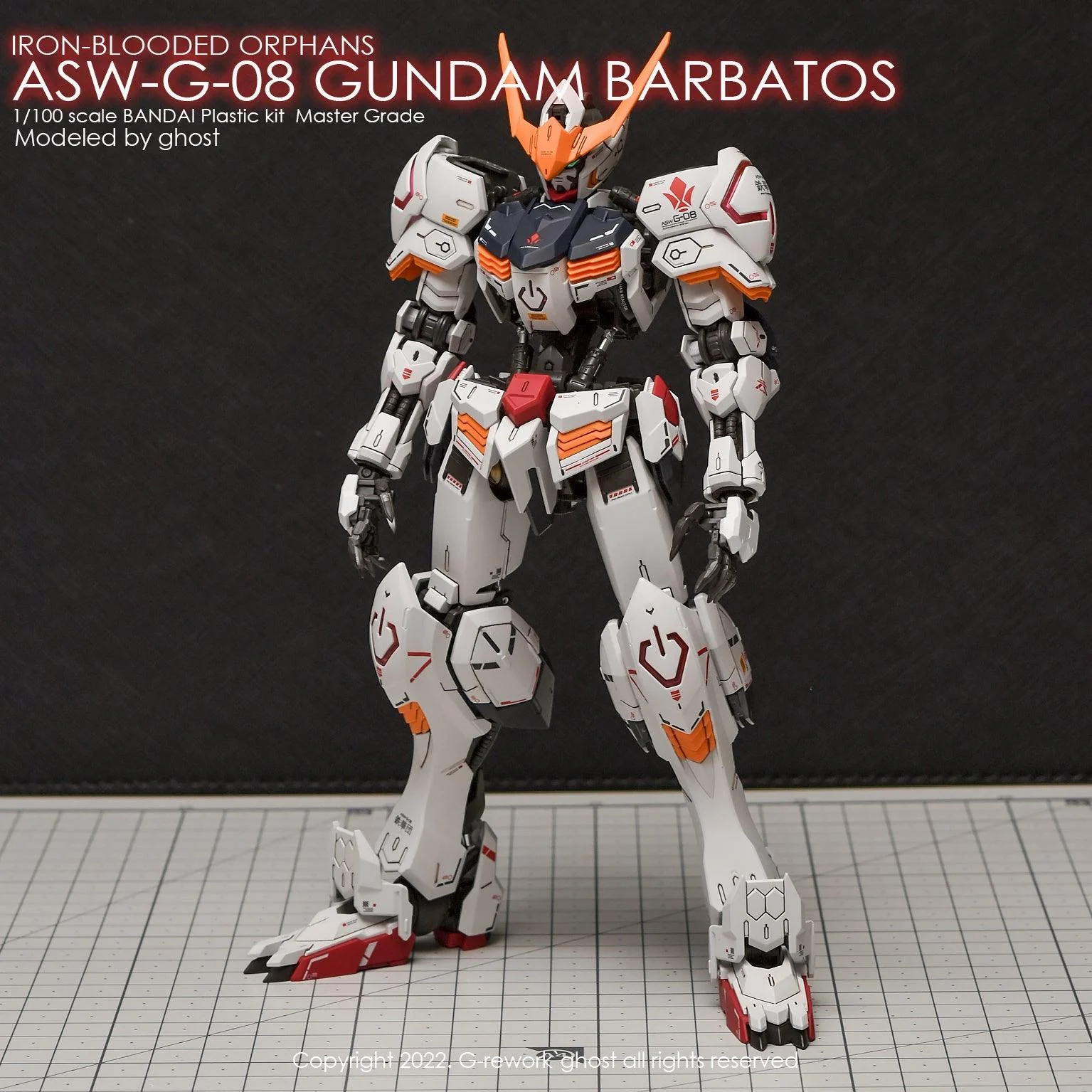 G-Rework [MG] ASW-G08 GUNDAM BARBATOS (decal v2.0) - Image 4