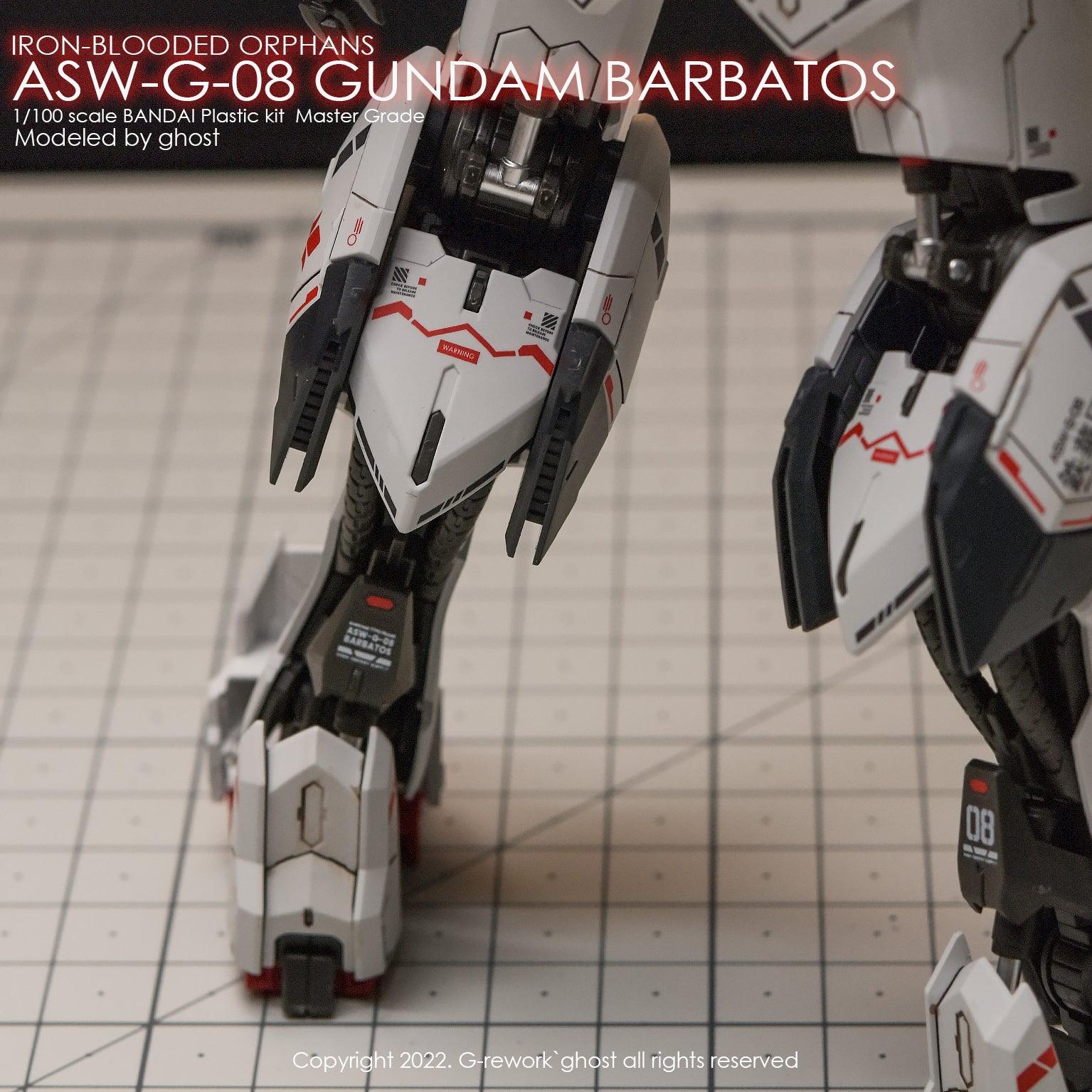 G-Rework [MG] ASW-G08 GUNDAM BARBATOS (decal v2.0) - Image 9