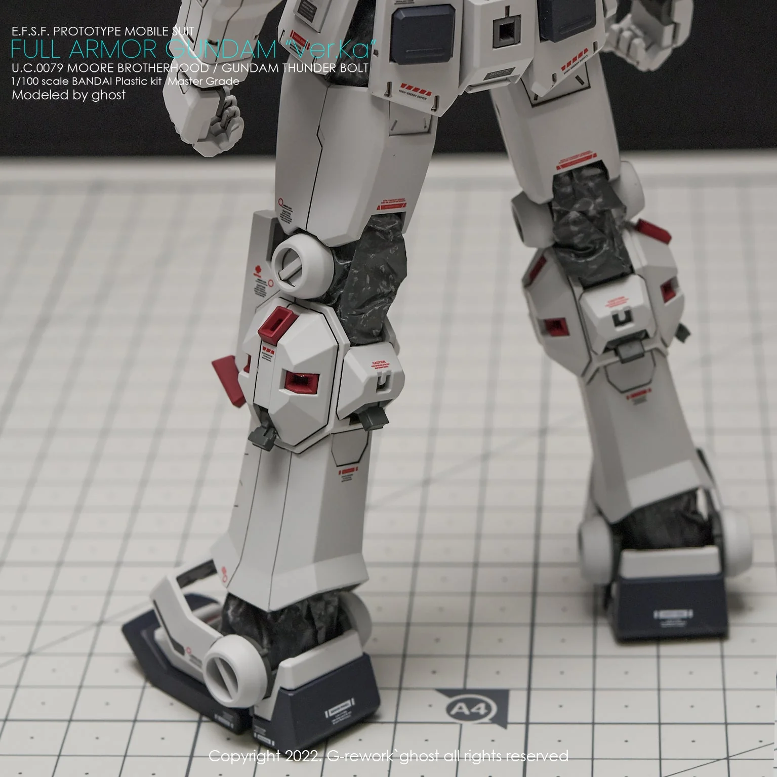 G-Rework [MG] FULL ARMOR GUNDAM Ver.Ka [GUNDAM THUNDERBOLT] - Image 10