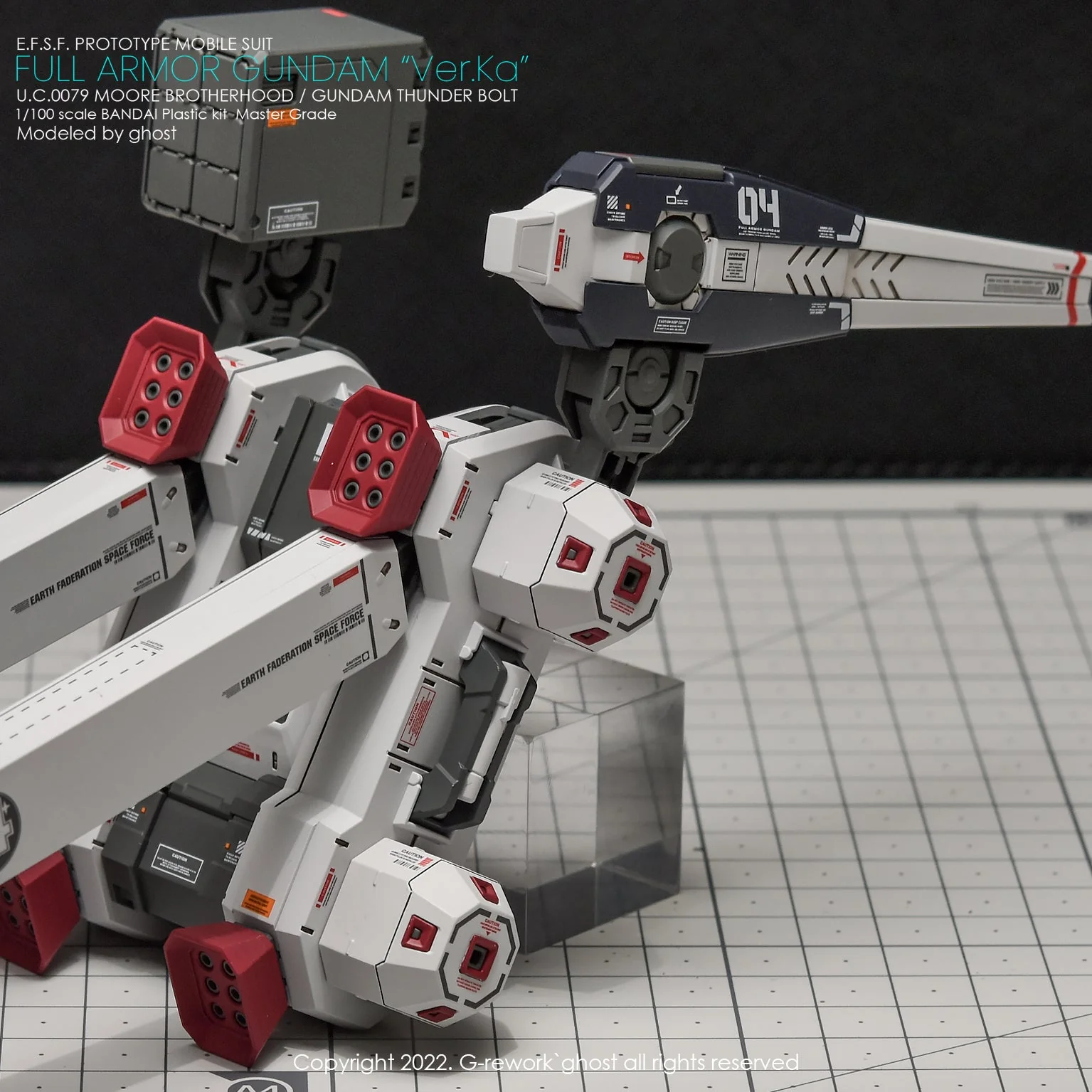 G-Rework [MG] FULL ARMOR GUNDAM Ver.Ka [GUNDAM THUNDERBOLT] - Image 14