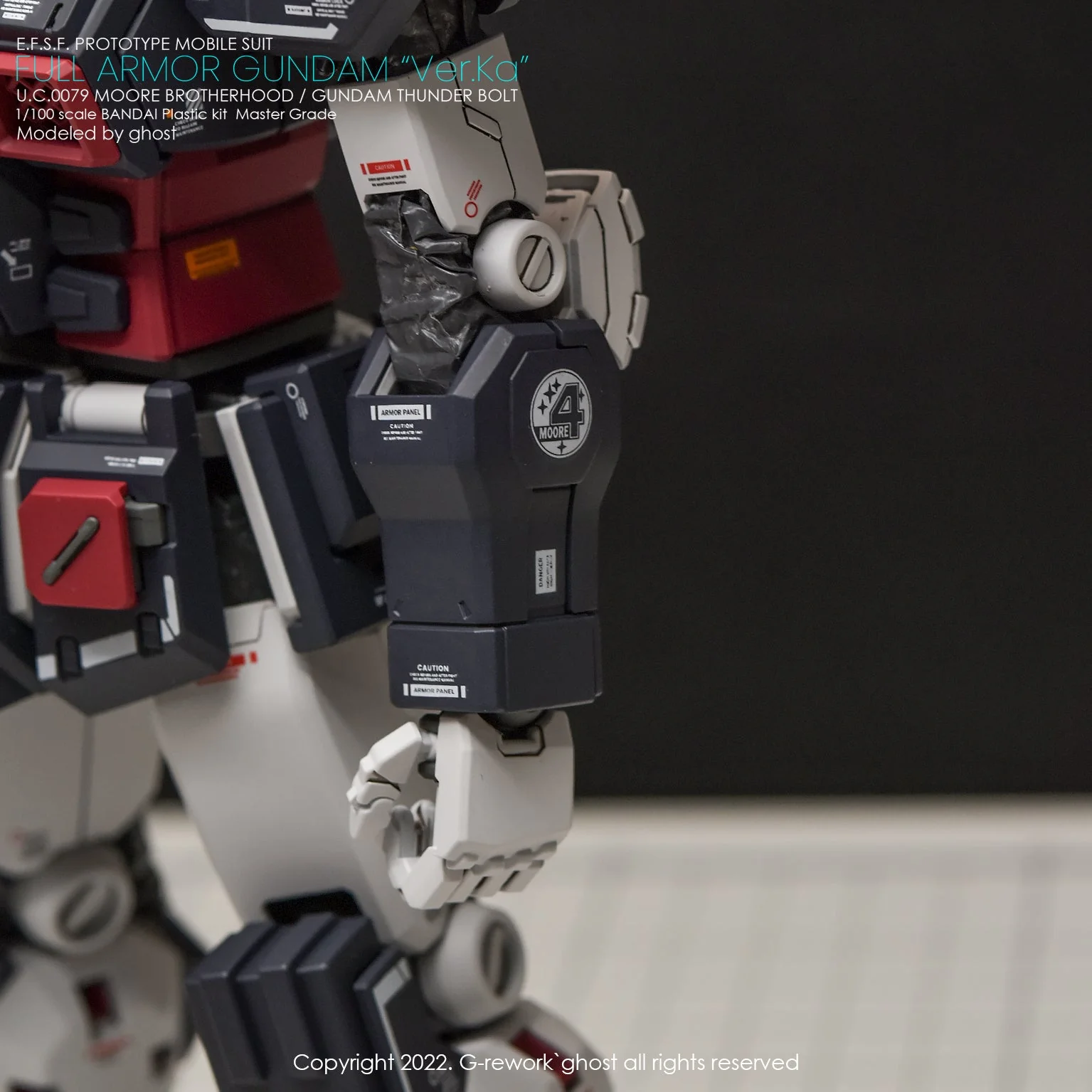 G-Rework [MG] FULL ARMOR GUNDAM Ver.Ka [GUNDAM THUNDERBOLT] - Image 20