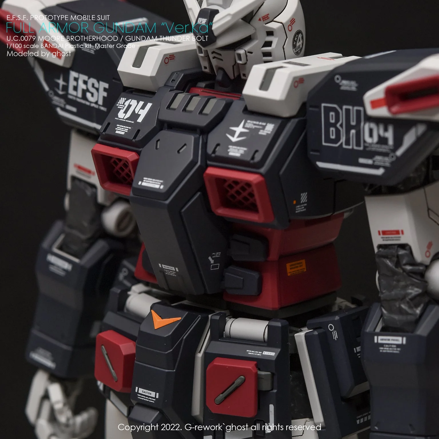 G-Rework [MG] FULL ARMOR GUNDAM Ver.Ka [GUNDAM THUNDERBOLT] - Image 21