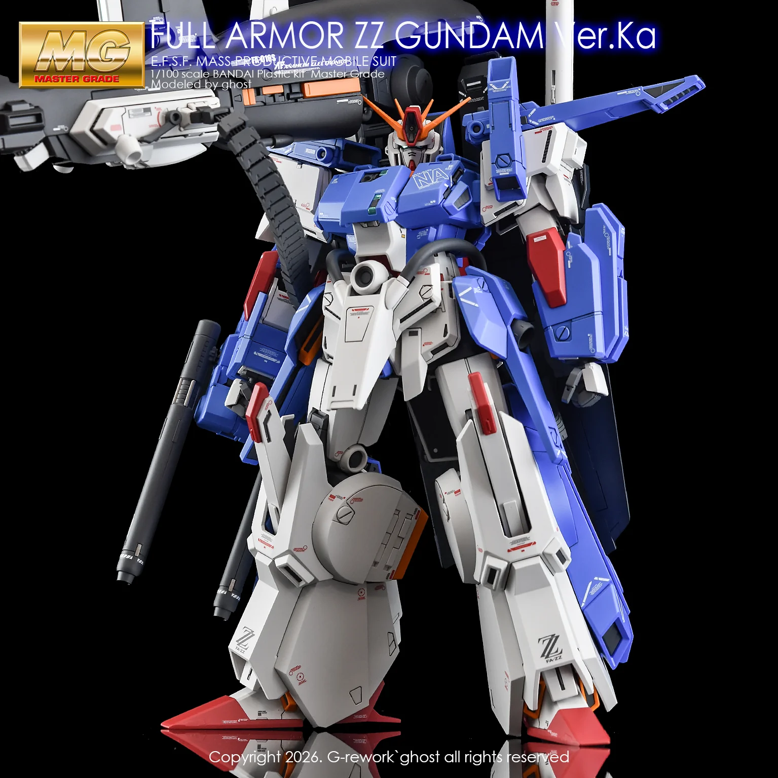 G-Rework Decal [MG] Full Armor ZZ GUNDAM Ver.ka - Image 10
