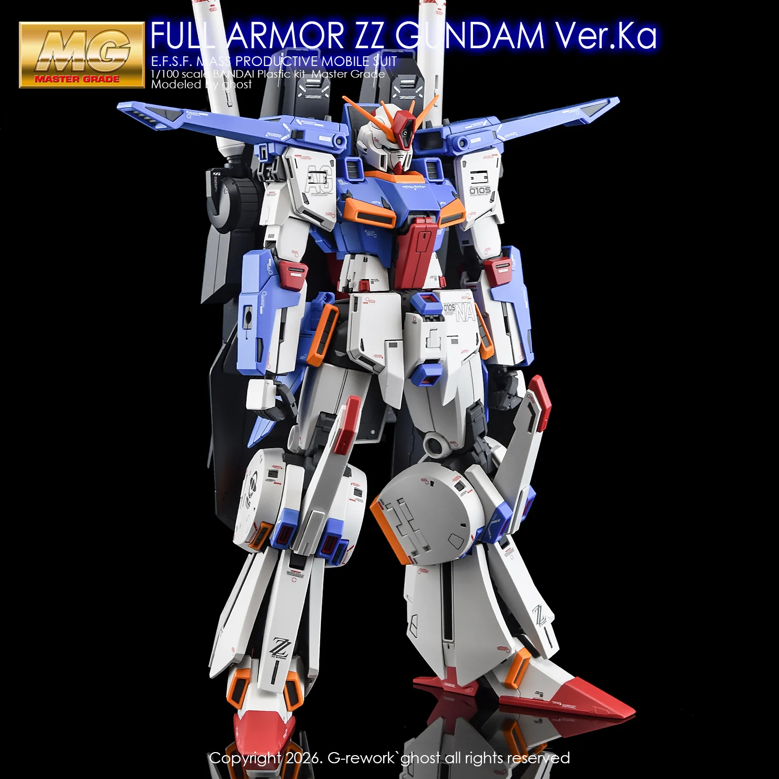 G-Rework Decal [MG] Full Armor ZZ GUNDAM Ver.ka - Image 4