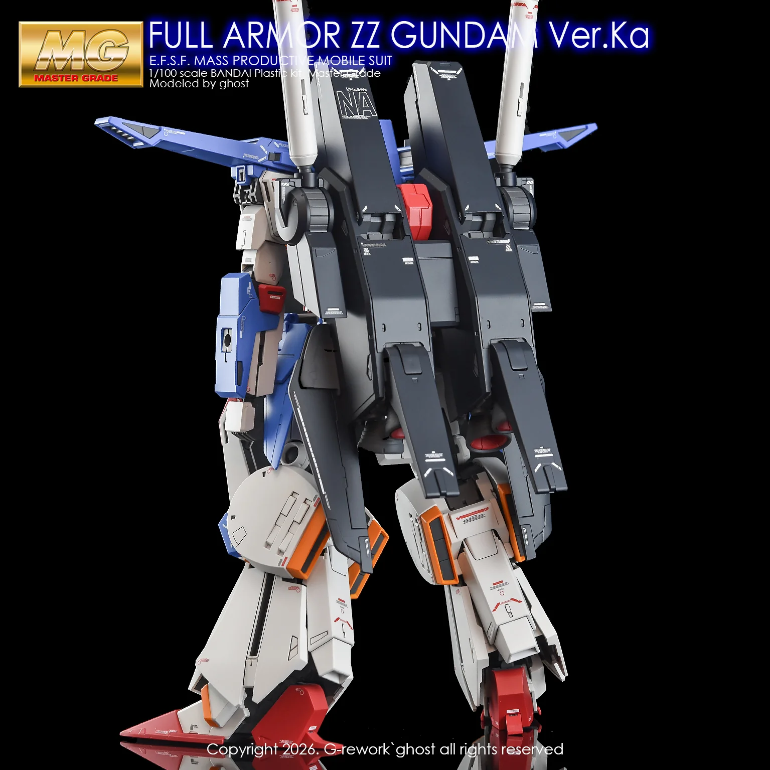 G-Rework Decal [MG] Full Armor ZZ GUNDAM Ver.ka - Image 5