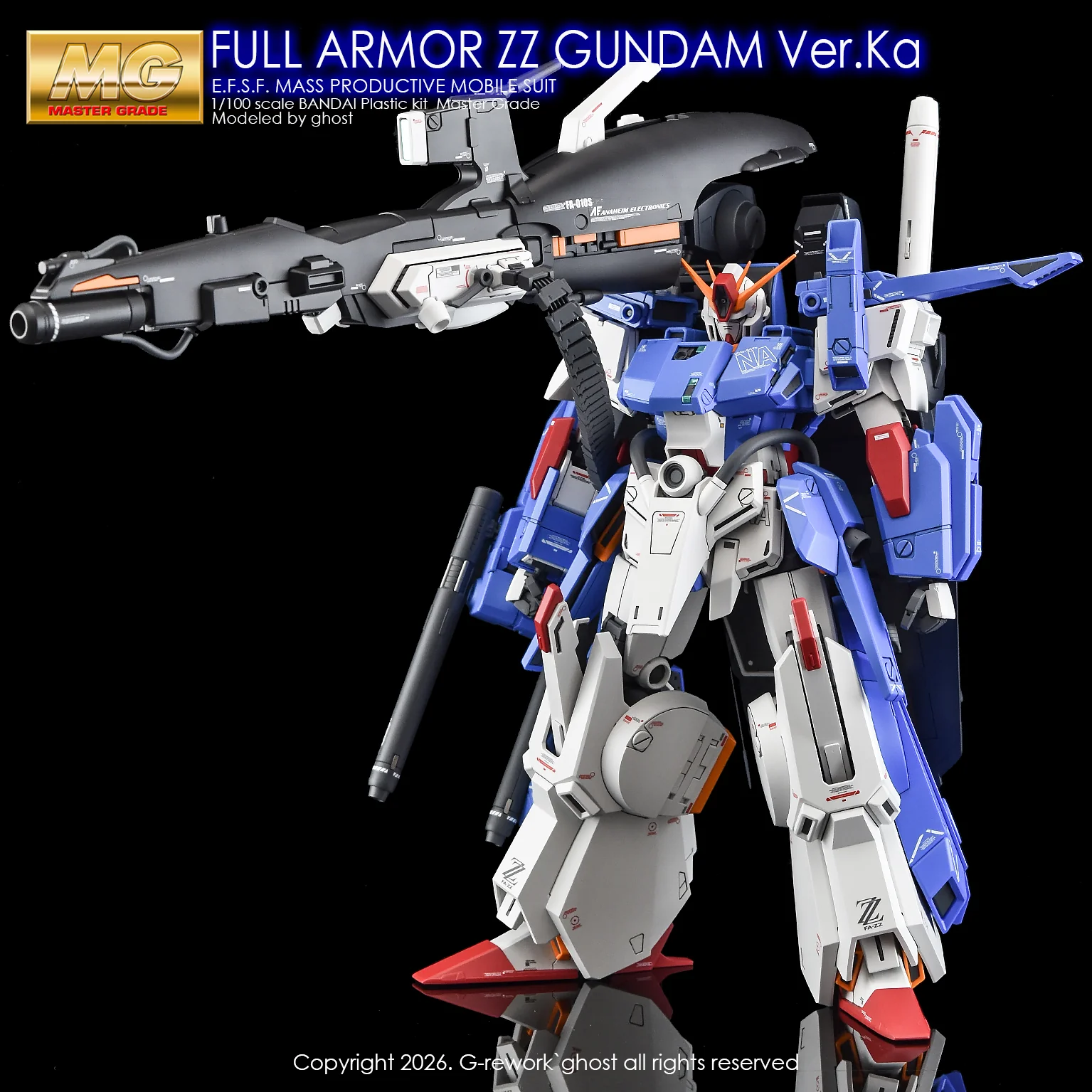 G-Rework Decal [MG] Full Armor ZZ GUNDAM Ver.ka - Image 6