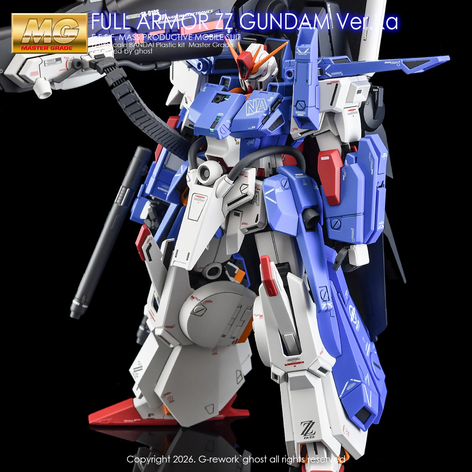 G-Rework Decal [MG] Full Armor ZZ GUNDAM Ver.ka - Image 7