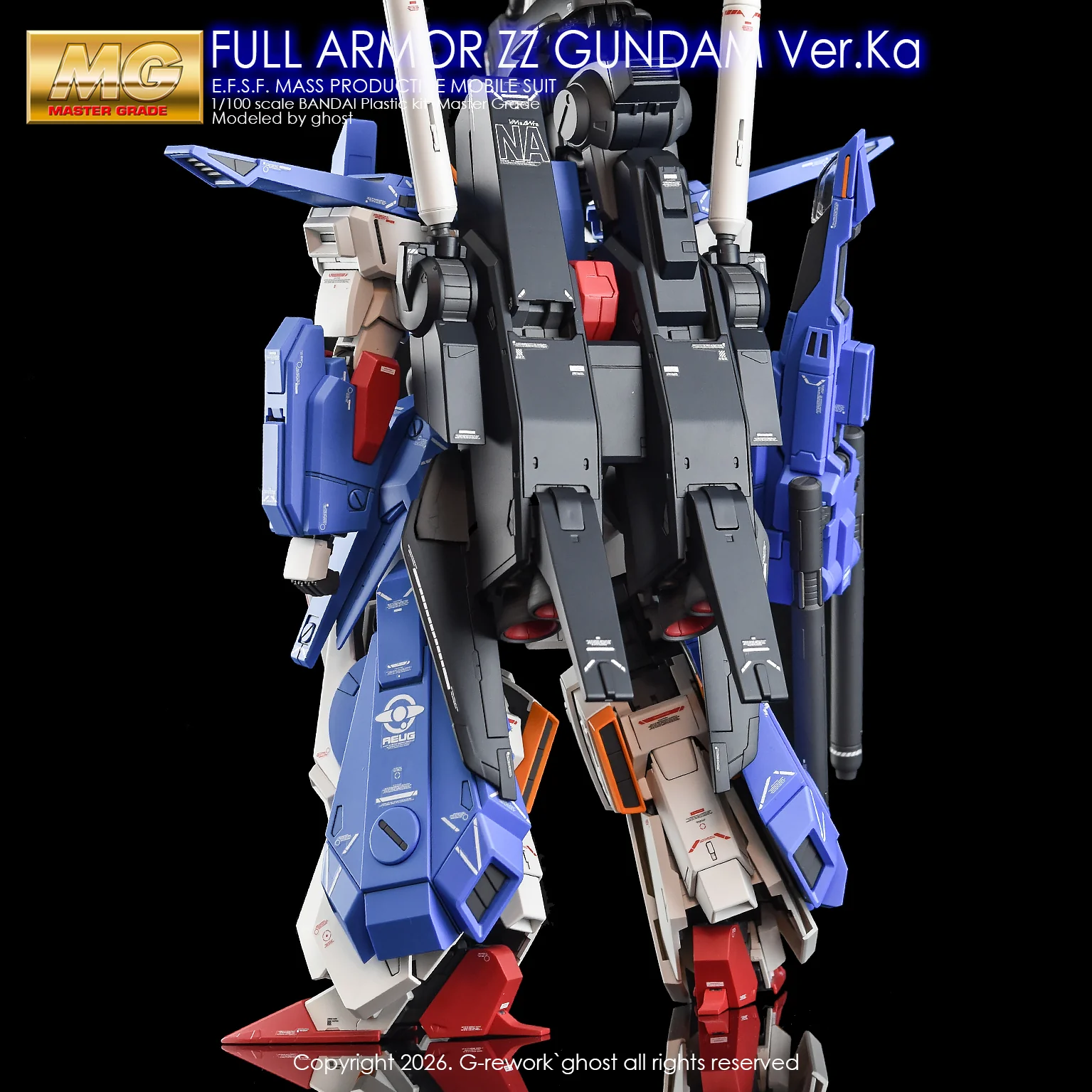 G-Rework Decal [MG] Full Armor ZZ GUNDAM Ver.ka - Image 8