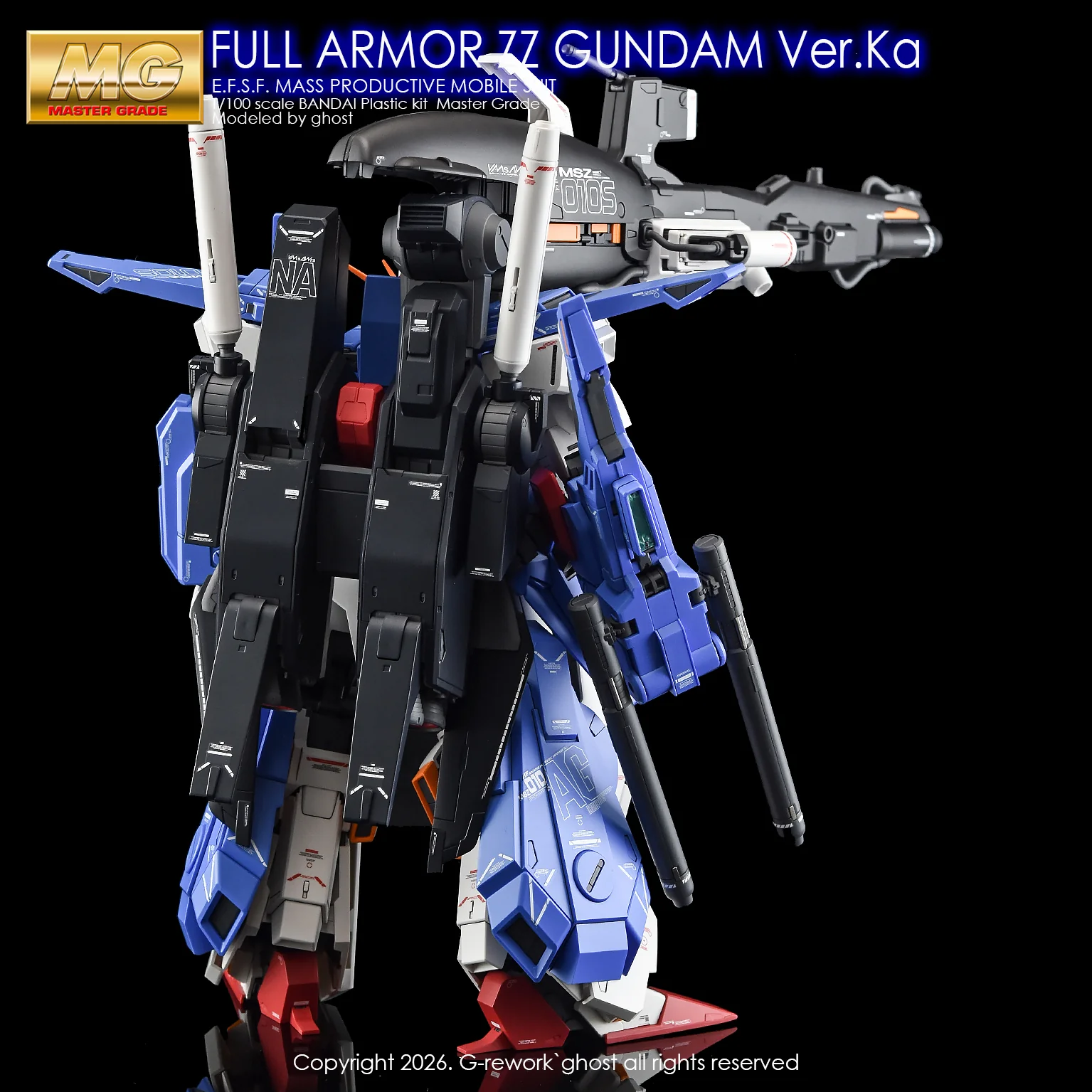 G-Rework Decal [MG] Full Armor ZZ GUNDAM Ver.ka - Image 9