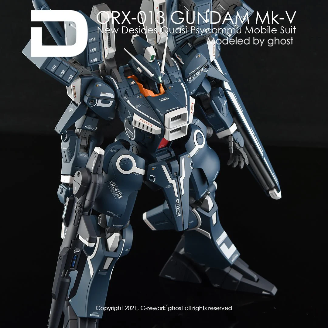 G-Rework [MG] GUNDAM MK-V - Image 4