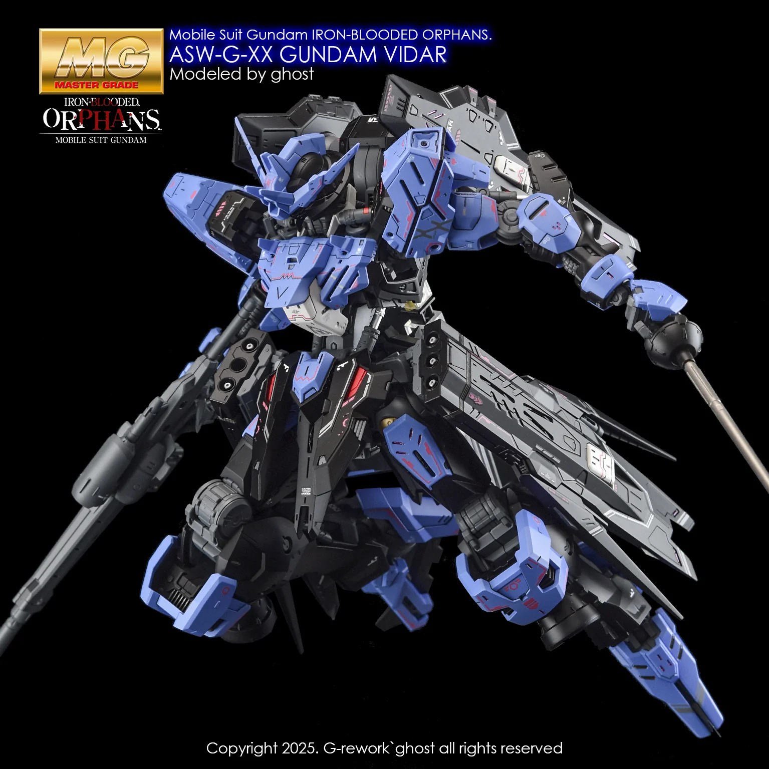 G-Rework [MG] GUNDAM VIDAR - Image 12