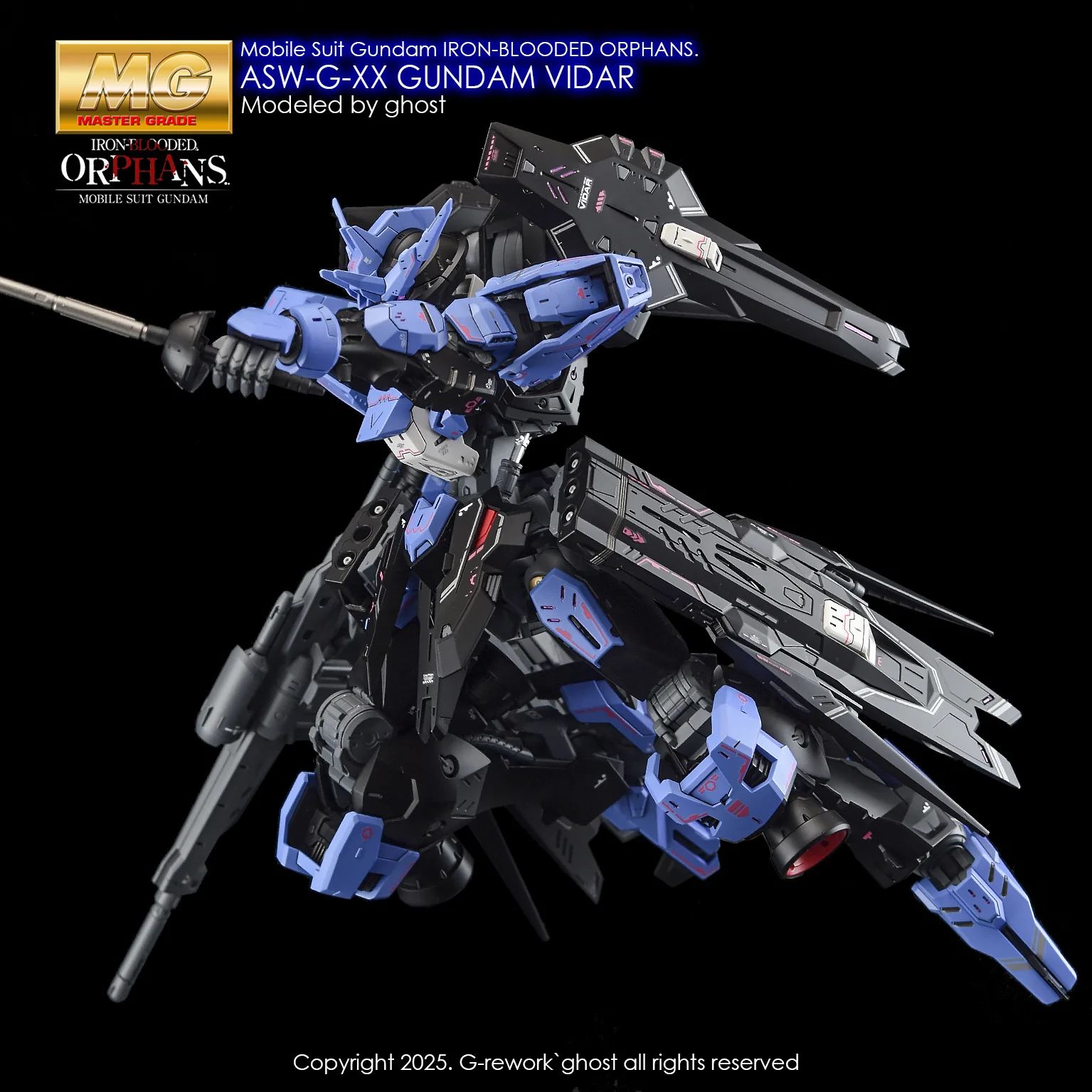 G-Rework [MG] GUNDAM VIDAR - Image 13