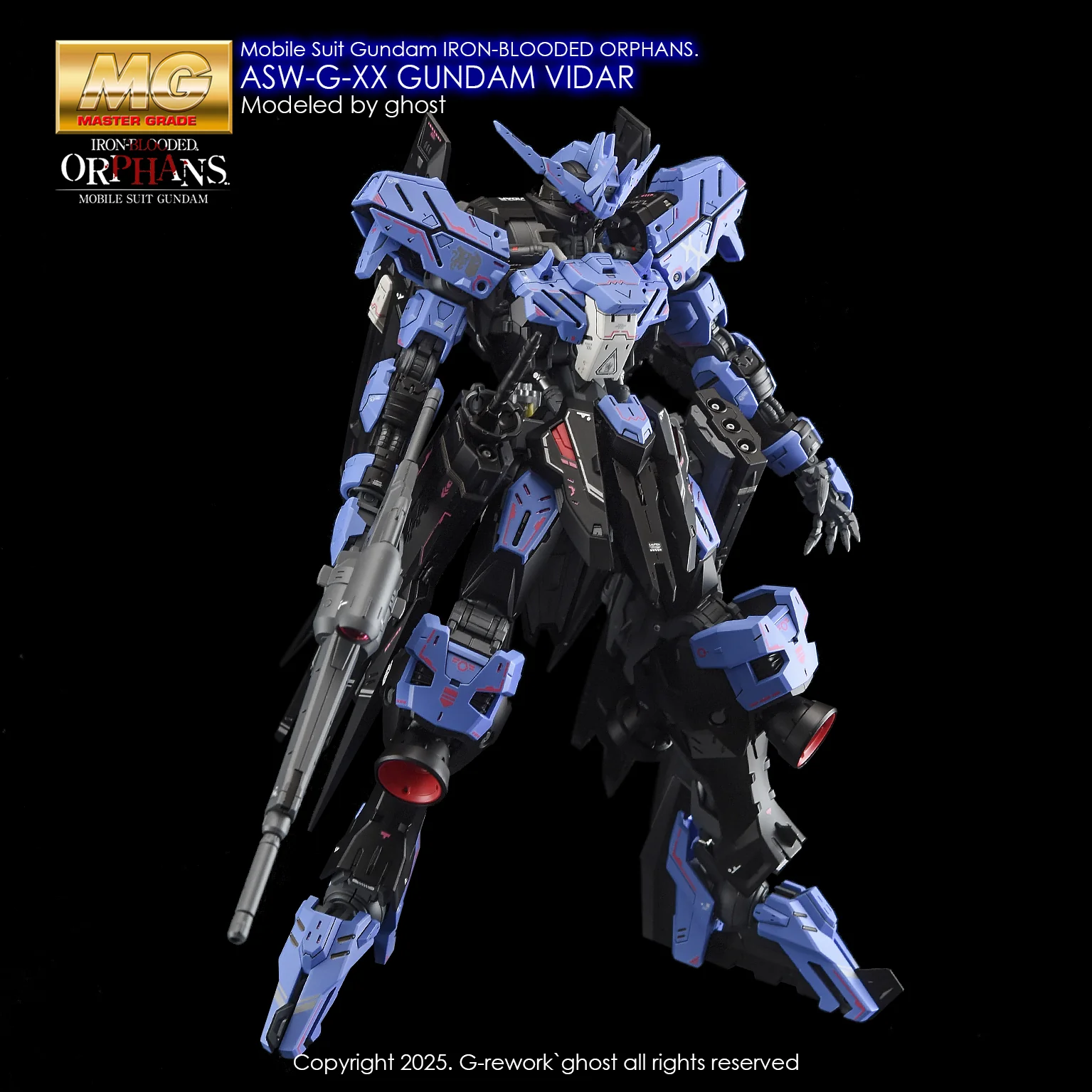G-Rework [MG] GUNDAM VIDAR - Image 16
