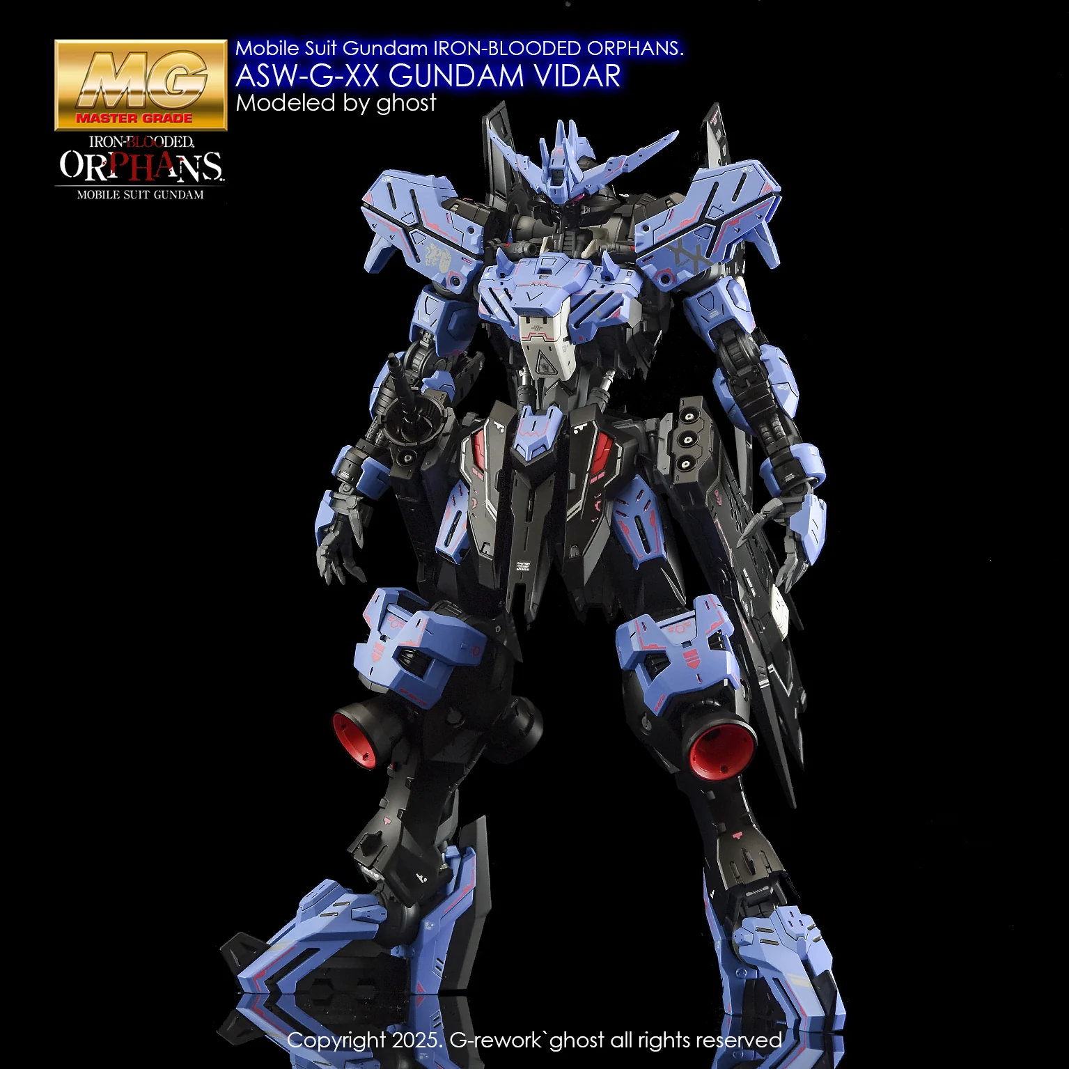 G-Rework [MG] GUNDAM VIDAR - Image 2