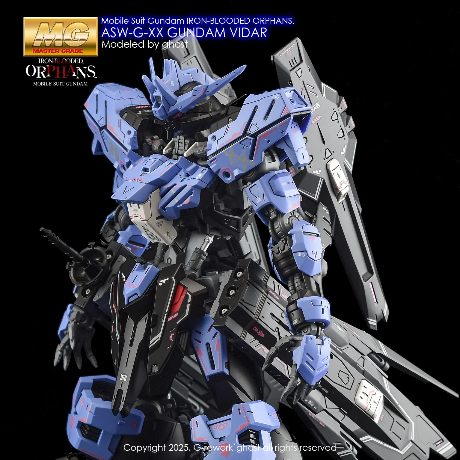 G-Rework [MG] GUNDAM VIDAR - Image 7