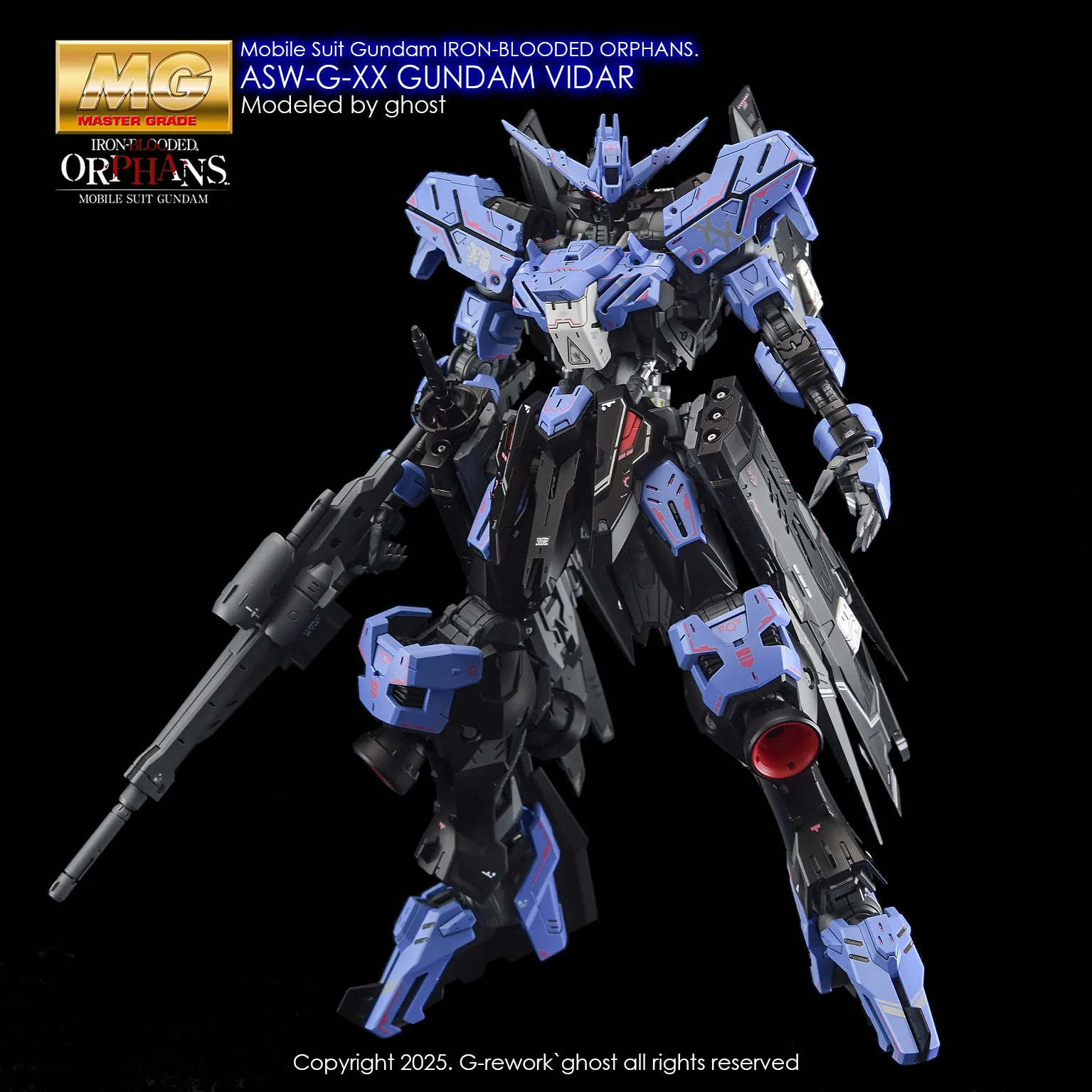 G-Rework [MG] GUNDAM VIDAR - Image 8