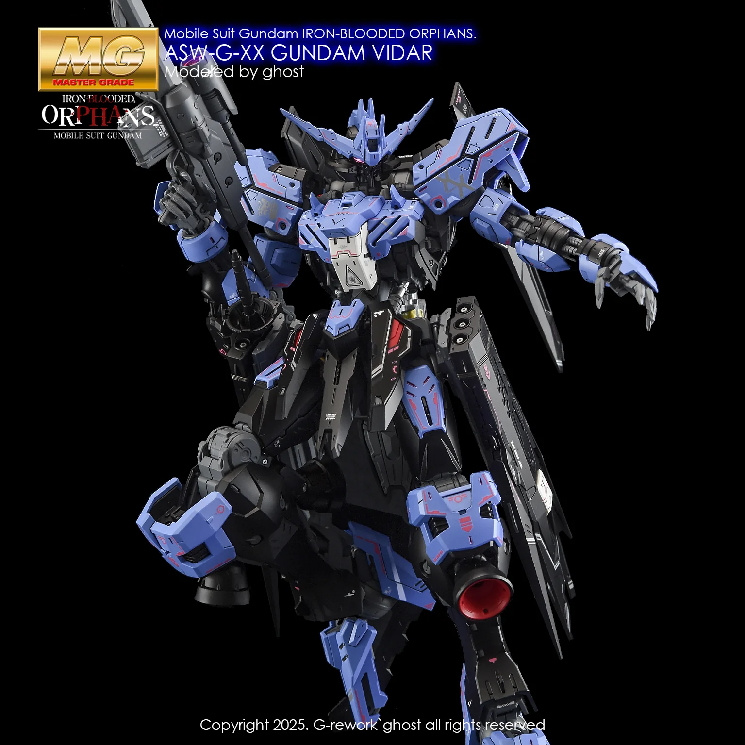 G-Rework [MG] GUNDAM VIDAR - Image 9