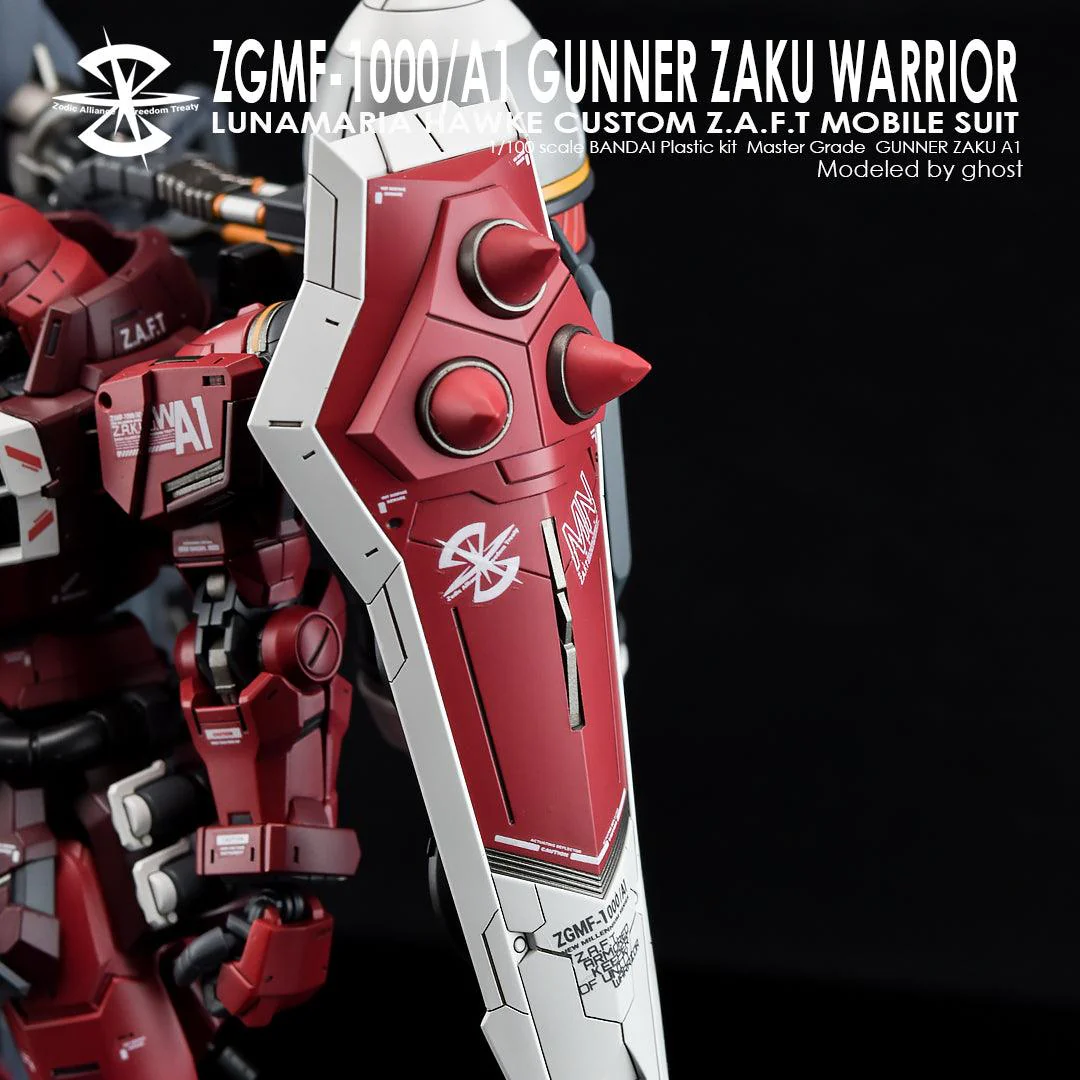 G-Rework [MG] GUNNER ZAKU WARRIOR - Image 11