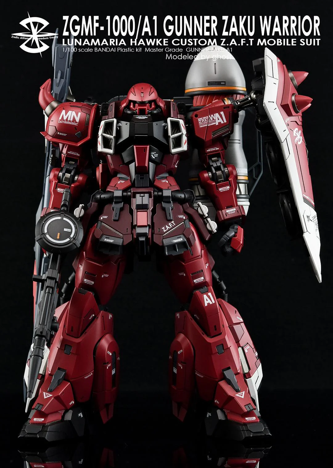 G-Rework [MG] GUNNER ZAKU WARRIOR - Image 3