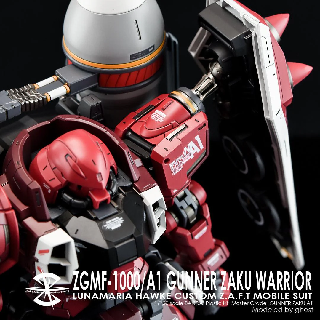 G-Rework [MG] GUNNER ZAKU WARRIOR - Image 9