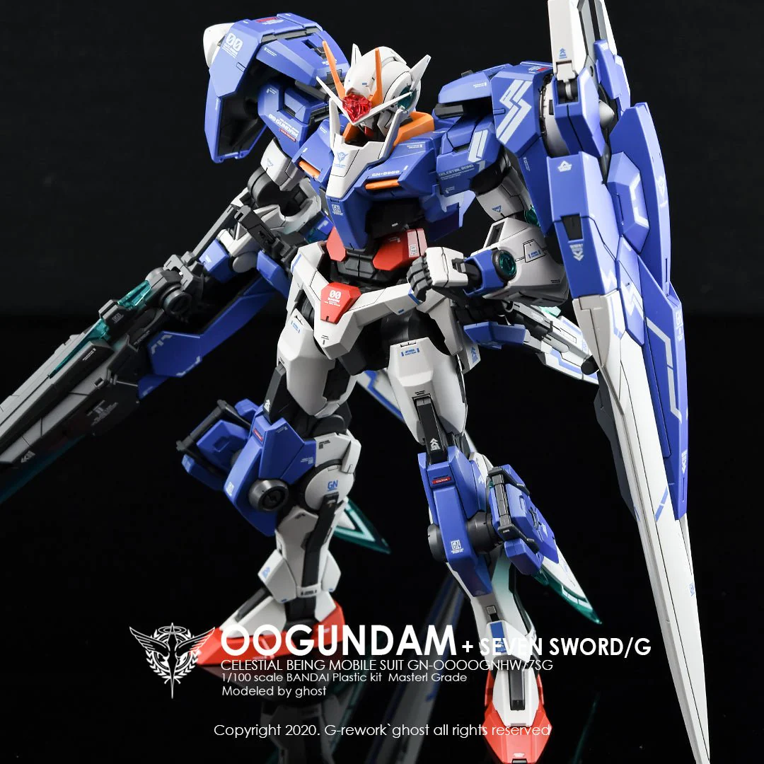 G-Rework [MG] OO GUNDAM [ SEVEN SWORD ] - Image 4