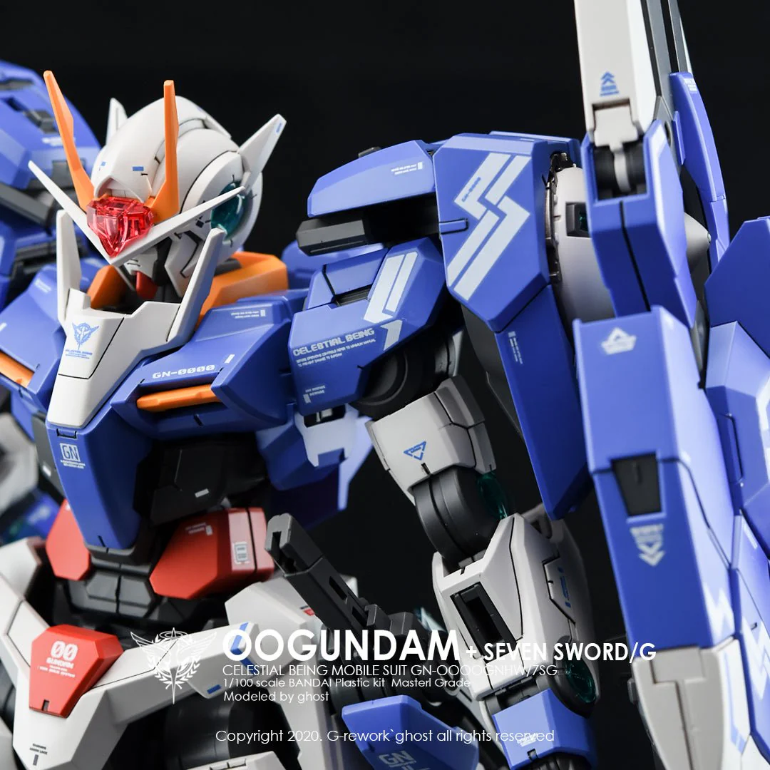 G-Rework [MG] OO GUNDAM [ SEVEN SWORD ] - Image 5