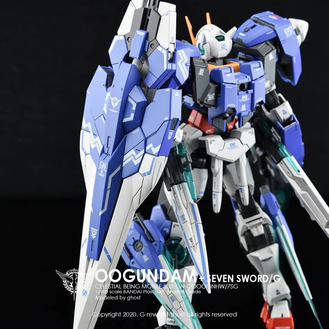 G-Rework [MG] OO GUNDAM [ SEVEN SWORD ] - Image 6