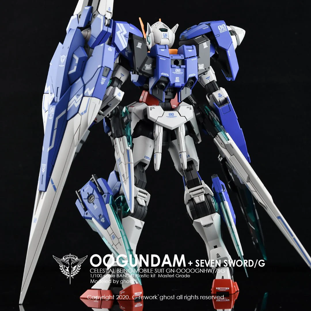 G-Rework [MG] OO GUNDAM [ SEVEN SWORD ] - Image 7