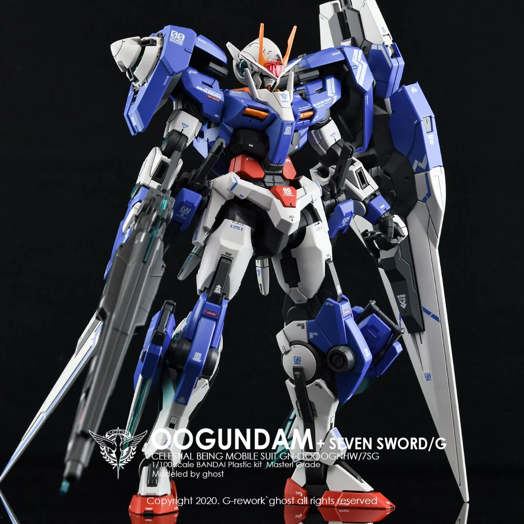 G-Rework [MG] OO GUNDAM [ SEVEN SWORD ] - Image 9