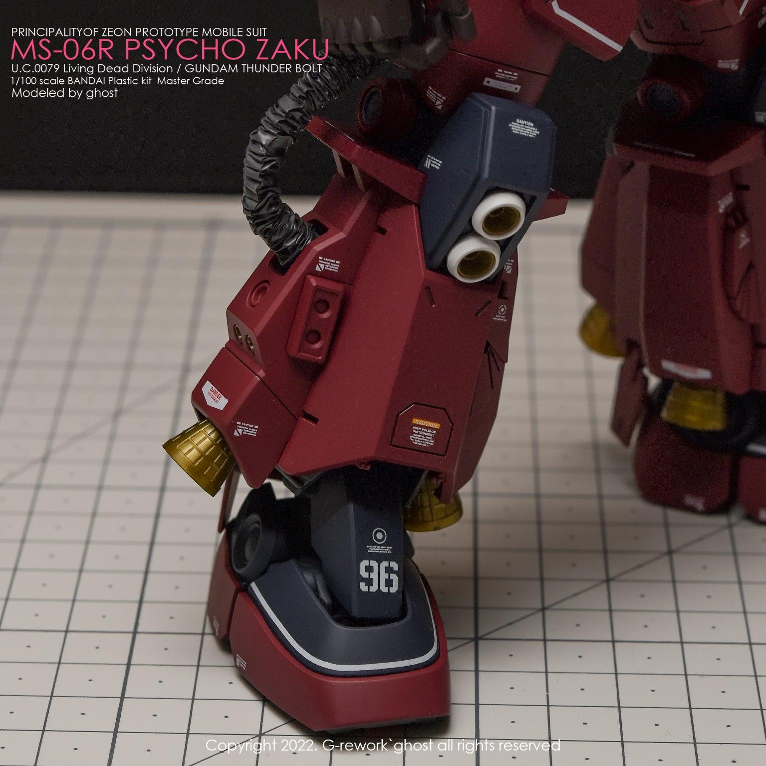 G-Rework [MG] PSYCHO ZAKU [THUNDER BOLT Ver.] - Image 12