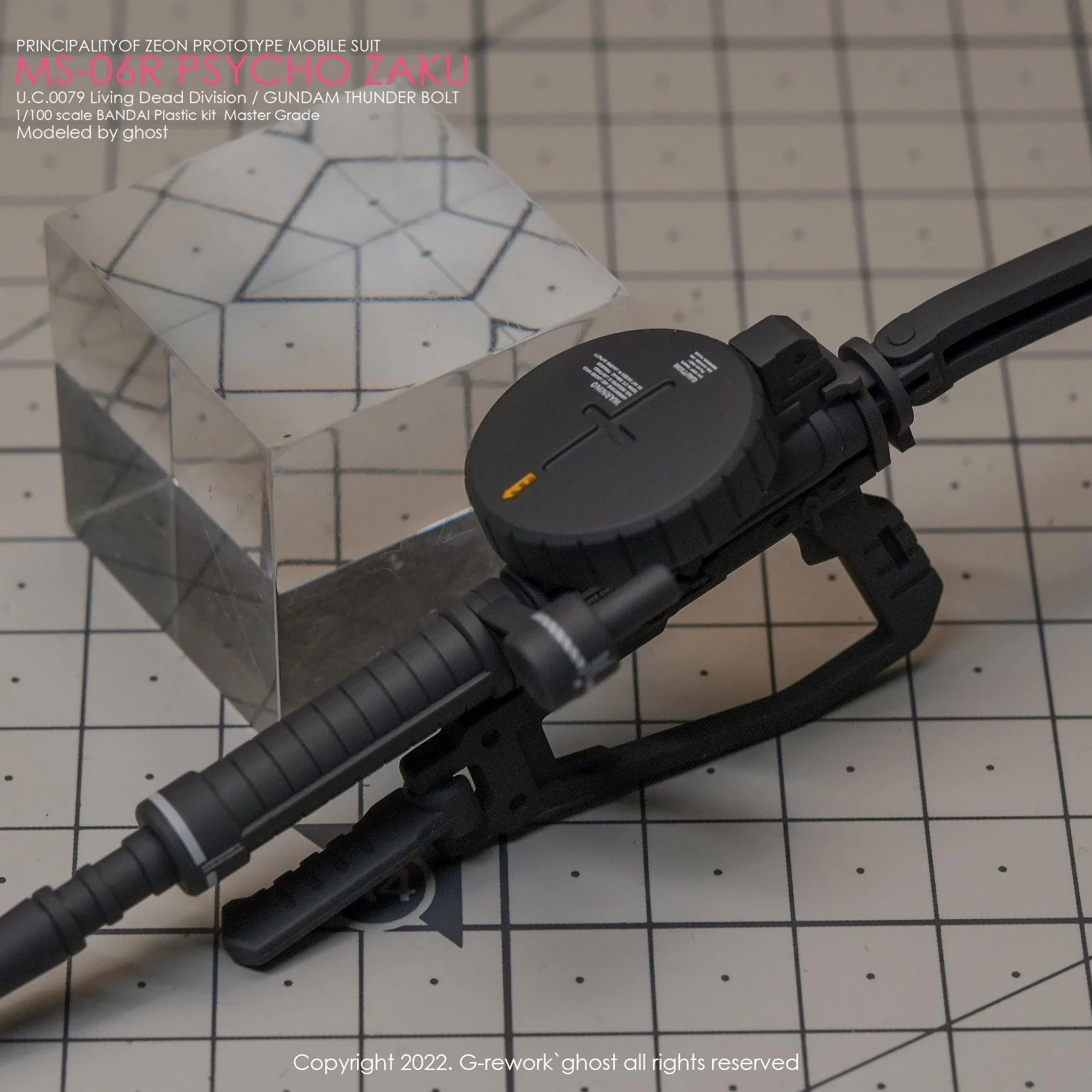 G-Rework [MG] PSYCHO ZAKU [THUNDER BOLT Ver.] - Image 15