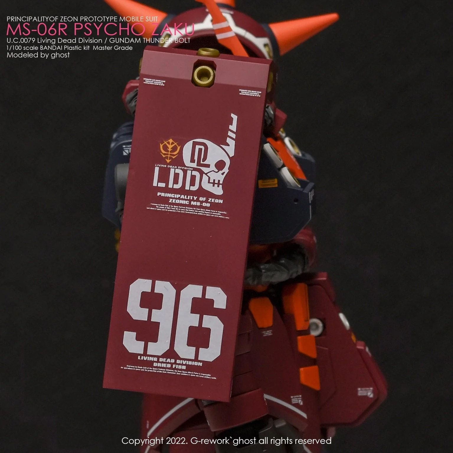 G-Rework [MG] PSYCHO ZAKU [THUNDER BOLT Ver.] - Image 19